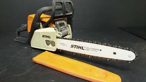 夏海64 １円オークション お値打ち STIHL スティール エンジンチェーンソー MS170C 未動作確認 現状品 電動工具 DIY用品 大工道具 切断