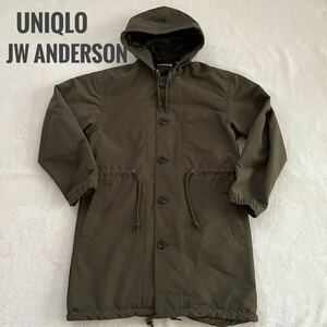 20AW UNIQLO x JW ANDERSON ユニクロ JWアンダーソン モッズコート オリーブ S 