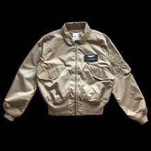 HOUSTON ヒューストン　米軍 CWU-36/P 復刻　フライトジャケット　TAN ベージュ　top gun トップガン　マーベリック　定価28000円　L_画像1