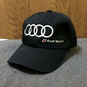 送料520円　非売品　Audi　Sport CAP アウディスポーツ　刺繍　帽子 美品
