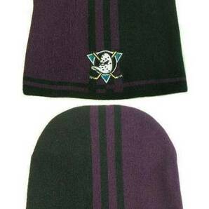 1点限り NHL マイティダックス MIGHTY DUCKS ビーニー ニットキャップ 90s VINTAGE デッドストック ヴィンテージ CAP