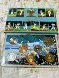 ２００３年パシフィックリーグ優勝記念福岡ダイエーホークス貨幣セット平成15年ミント 造幣局 