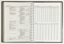 MM514 ウィークリーダイアリー 2024年版 A5サイズ 大型手帳 160ページ ブラックカバー表紙 シンプルタイプ リング式 アピカ製_画像8