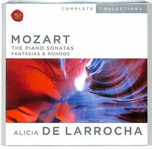 e0334/5CD BOX/アリシア・デ・ラローチャ/Alicia De Larrocha/The Piano Sonatas Fantasias & Rondos/ピアノ ソナタ全集、ロンド・幻想曲