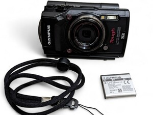 ☆美品☆OLYMPUS オリンパス TOUGH TG-5 ブラック IM005 コンパクトデジタルカメラ/１円〜