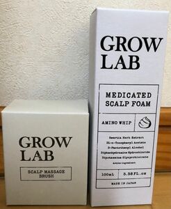 GROW LAB メディケイテッドスカルプフォーム　グロウラボ スカルプブラシ