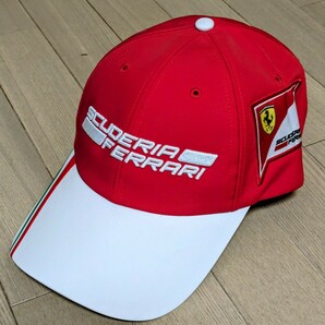 ☆新品・未使用☆ Ferrariフェラーリ プーマ・PUMA F1キャップ スポーツ観戦やゴルフにいかがでしょうの画像1