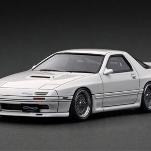 イグニッションモデル 1/43 Mazda Savanna RX-7 Infini (FC3S) White【IG2943】