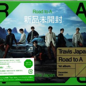 初回T盤 (CD+DVD) (初回プレス) シリアルコード Travis Japan CD+DVD/Road to A