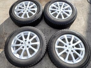 【バリ山】INTER MILANO AZ sports(16×6.5J+38 5穴/114.3)とダンロップ WINTER MAXX 02(205/65R16)のスタッドレスタイヤホイールセット