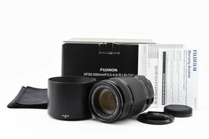 FUJIFILM フジフイルム XF 55-200mm F3.5-4.8 R LM OIS レンズ -【1213A】