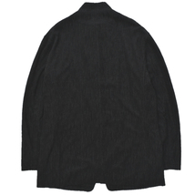 良品 SEDUCTION de NICOLE ニコル マオカラー ジャケット コート 黒 日本製 size.50 春ジャケット _画像3