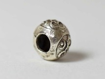 ●わくわくとんぼ玉★得割! カレンシルバー刻印入偏平丸ビーズF(Φ8.5mm) Karen silver 925 銀 パーツ【T18001F】_画像4