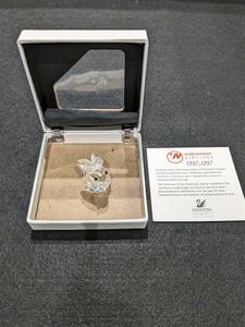 #4158 スワロフスキー うさぎ ウサギ 兎 ラビット 旧ロゴ SWAROVSKI インテリア 置物 クリスタル