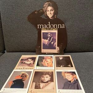 「Madonna - Like A Virgin - 1983 Calendar / マドンナ・Like A Virgin予約特典カレンダー(1983/1〜6)」