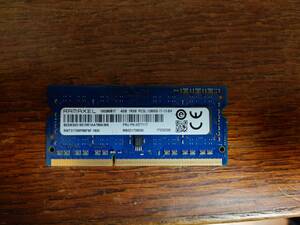 【動作確認済み】RAMAXEL DDR3L 4GB×1 PC3L-12800S SO-DIMM RMT3170MN68F9F-1600　低電圧