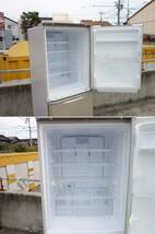 【中古】K▼シャープ 冷蔵庫 350L 2018年 3ドア 両開き どっちもドア ローウエスト設計 ゴールド系 SJ-W352D (27102)_画像4