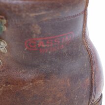 CASSIN brixia◆カシン ブリクシア 本革製 登山靴（ブラウン）サイズ 7（25㎝）・好日山荘 スパッツ付◆USED_画像4