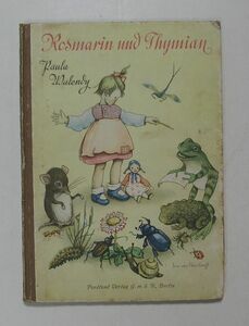 E.パルスォリー挿絵　「ローズマリーとタイム－自然の詩」　1943年 ドイツ語