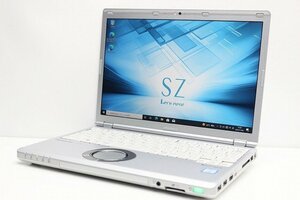 1円スタート Windows11 無料変更 第7世代 Core i5 SSD256GB メモリ8GB 12.1 カメラ Panasonic レッツノート CF-SZ6 Windows10 Windows11