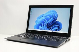 1円スタート ノートパソコン Windows11 2in1PC 東芝 dynabook R82 SSD128GB メモリ4GB Core M5 6Y54 Windows10 12.5インチ カメラ