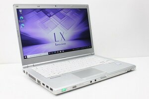 1円スタート 第7世代 Core i5 2.6GHz SSD256GB メモリ8GB Panasonic レッツノート CF-LX6 Windows10 Windows11 14インチ カメラ