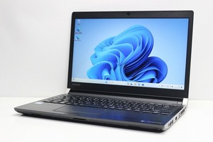 ノートパソコン Windows11 中古 ハイスペック 東芝 dynabook R73 第7世代 Core i7 大容量SSD512GB メモリ8GB DVDマルチ Windows10