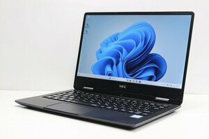 1円スタート ノートパソコン Windows11 軽量 約921g 第7世代 Core i5 SSD256GB メモリ4GB NEC VersaPro VKT12 カメラ 12.5 Windows10