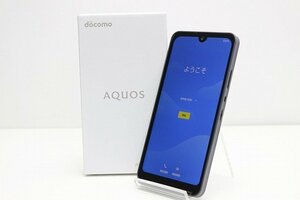 1円スタート 新品未使用 docomo SHARP AQUOS wish2 SH-51C SIMフリー Android スマートフォン 残債なし 64GB ブラック