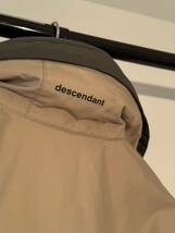 【DESCENDANT】RUDDER 3LAYER JACKET BEIGE Lサイズ ベージュ【ディセンダント】_画像4