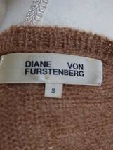 ☆DIANE von FURSTENBERG☆ダイアン☆DVF☆vネックセーター☆モヘア☆ニット☆ブラウン☆_画像4