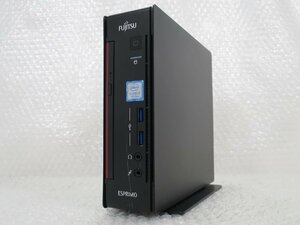 ●●富士通 FUJITSU ESPRIMO Q556/R / i3-7100T / 8GBメモリ / 1TB HDD / Windows 10 Pro【 中古デスクトップパソコン ITS JAPAN 】