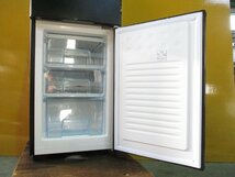 ◎IRISOHYAMA アイリスオーヤマ 2ドア ノンフロン冷凍冷蔵庫 162L IRSE-16A-B ブラック 2019年製 直接引取OK w12292_画像5