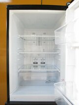 ◎三菱 MITSUBISHI 2ドア ノンフロン冷凍冷蔵庫 146L MR-P15D-B 2018年製 ブラック 直接引取OK w11224_画像4