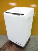 ◎日立 HITACHI 全自動洗濯機 ビートウォッシュ 9.0g ナイアガラビート洗浄 BW-V90BE5 2017年製 直接引取OK w12113_画像1