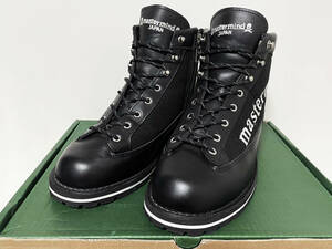 【正規品】定価57,240円★18AW/mastermind JAPAN × DANNER ZIP BOOTS/スカル・ロゴ刺繍ブーツ/サイドジップ【US9/27cm】【日本製】