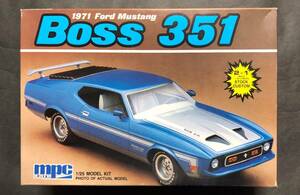 @中古絶版模型堂 mpc 1/25 1971フォードマスタングボス351 '71 Ford Mustang Boss フォード マスタング ムスタング ボス 351