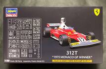 @中古絶版模型堂 ハセガワ 1/20 フェラーリ312T 1975モナコGPウィナー フェラーリ 312T '75 モナコグランプリ _画像1