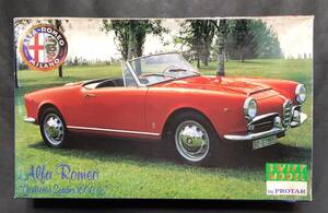 @中古絶版模型堂 プロター 1/24 アルファロメオ ジュリエッタ スパイダー 1600cc PROTAR Alfa Romeo giulietta Spider アルファ