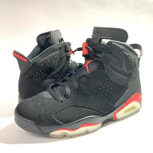 NIKE AIR JORDAN 6 RETRO INFRARED ナイキ エア ジョーダン 6 レトロ ブラック インフラレッド 384664 060 メンズ スニーカー 正規品