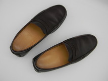 ●【 TOD’S トッズ 】◆ こげ茶色 革靴（７サイズ）ローファー_画像4