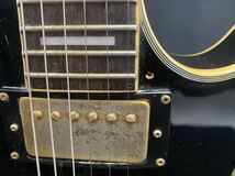 AZ-282 ESP Grassroots グラスルーツ レスポール エレキギター ブラック 黒 音出し確認 現状品 楽器 弦楽器 _画像6