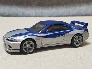 ホットウィール プレミアム★ワイルドスピード FAST&FURIOUS★日産 スカイライン GT-R BCNR33 NISSAN