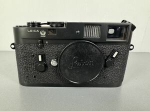 美品■ Leica ライカ M4 ブラッククローム 50周年 本箱付き Black Chrome LEITZ 141万台 限定レア フィルム 専用本革ケースゆうパック