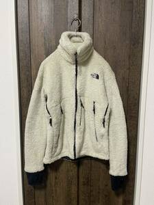 即決 美品 THE NORTH FACE Versa ノースフェイス バーサ ロフト ジャケット POLARTEC フリース NA61309 M クリーム色 メンズ インナー ボア