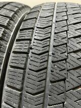 195/65R15 BRIDGESTONE/VRX2 20年製 スタッドレス 4本 ブリヂストン ブリザック ノア ヴォクシー プリウス (南5-E305)_画像9