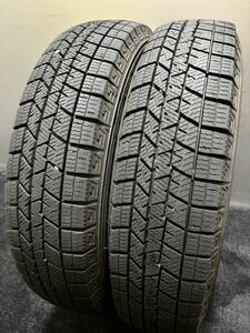 145/80R13 DUNLOP/WINTER MAXX 03 20年製 スタッドレス 2本 ダンロップ ウィンターマックス WM03 (4-E335)