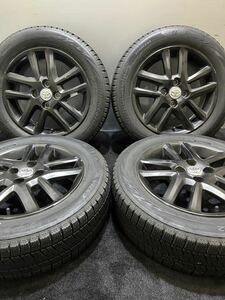 185/60R15 BRIDGESTONE/VRX2 17年製 トヨタ カローラフィールダー 純正 15インチ 5.5J +45 100 4H スタッドレス 4本 塗装品 アクア(2-E550)