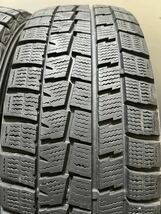 185/60R15 DUNLOP/WINTER MAXX WM01 17年製 トヨタ 170系 シエンタ 純正 スチール 15インチ 5.5J ＋39 100 5H スタッドレス 4本 (南3-E490)_画像9