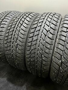 205/60R16 ROADSTONE/WINGUARD 231 10年製 スタッドレス 4本 スパイクタイヤ ノア ヴォクシー ステップワゴン (2-E638)